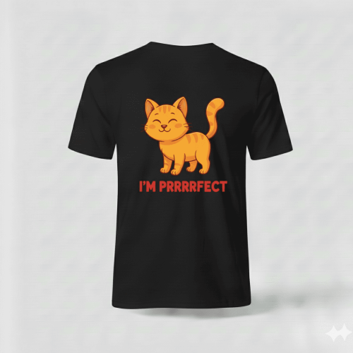 Estate maglietta purfect nera